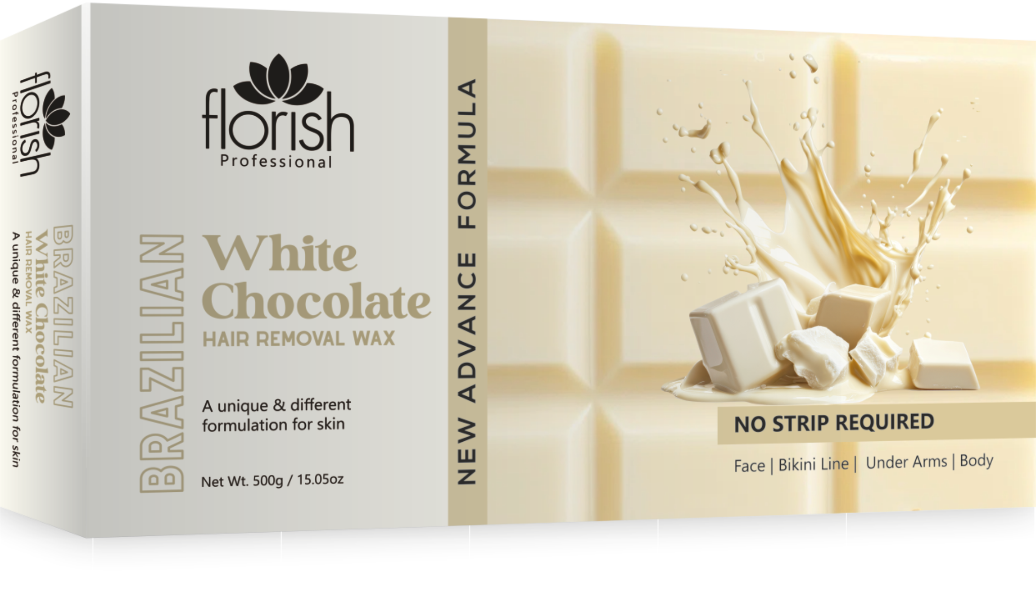 Brazilian White Chocolate Hair Removal Wax